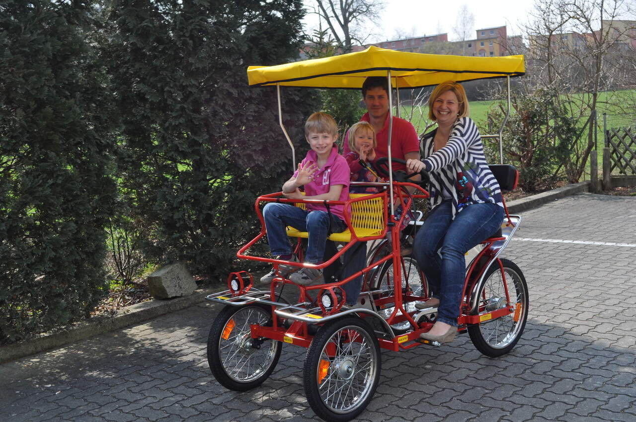 Fahrrad und Rikschaverleih Fahrradtouren Nürnberg Hotel